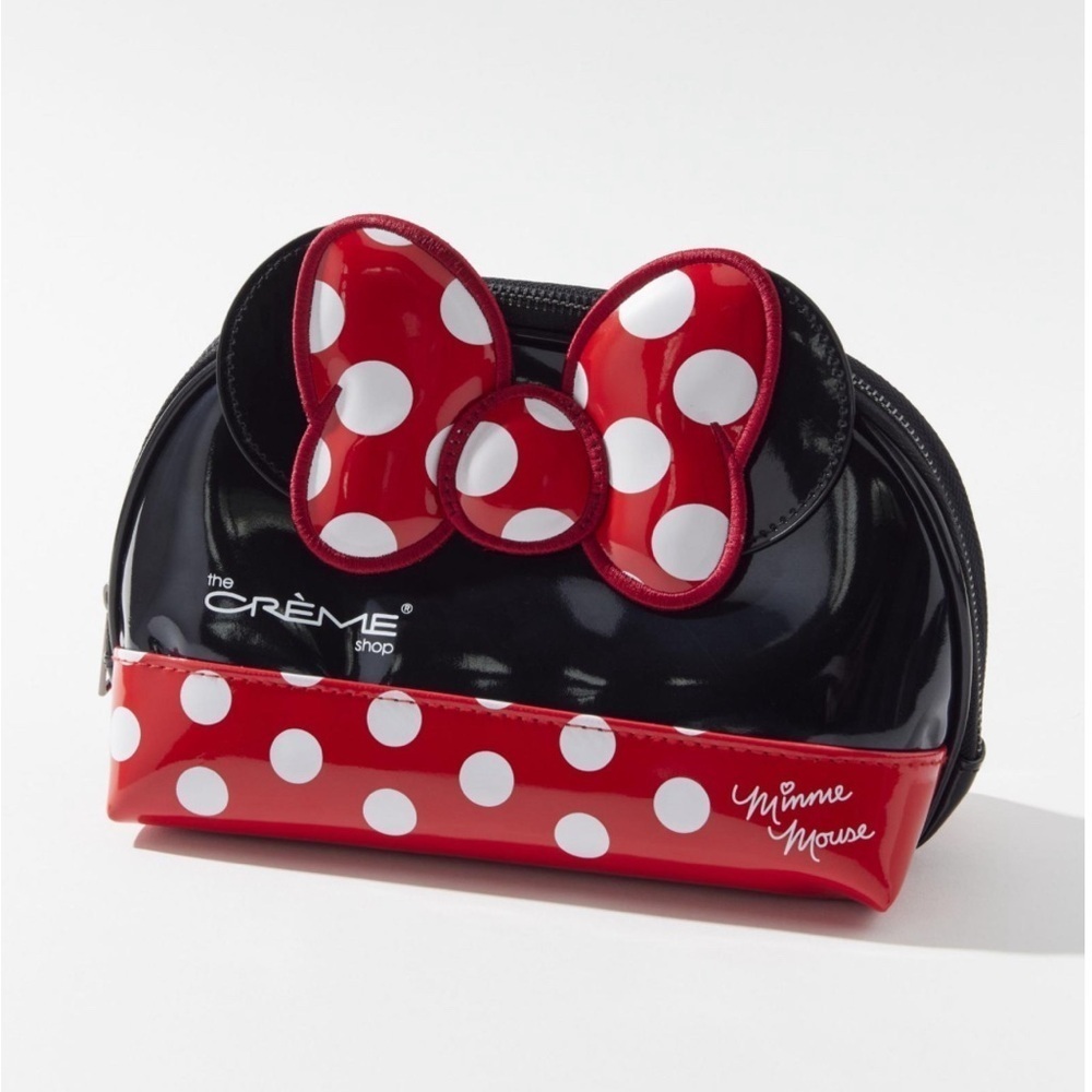 MINNIE MOUSE DOME TRAVEL POUCH (RED)